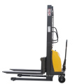 2000kg manual self loading electric fork lift hydraulic hand lift stacker